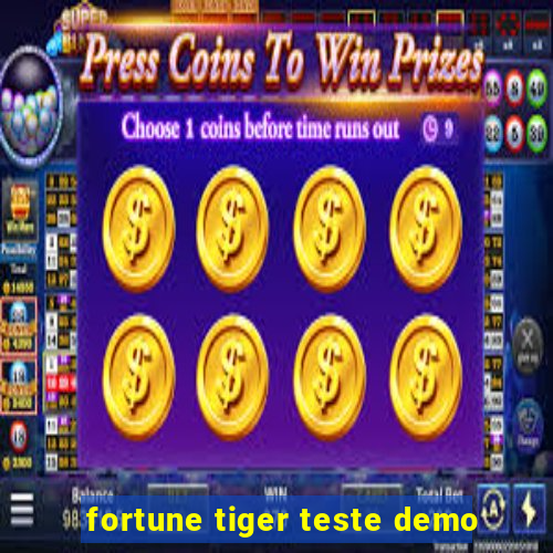 fortune tiger teste demo